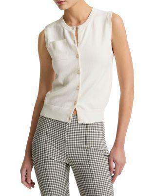 Patch Pocket Cardigan by VINCE