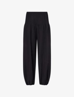 Pintuck Pleated Balloon Woven Trousers by VINCE