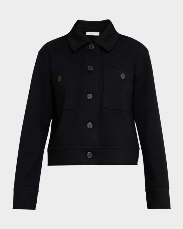 Ponte Knit Jacket by VINCE