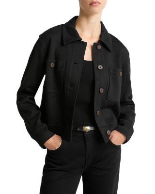 Ponte Knit Jacket by VINCE