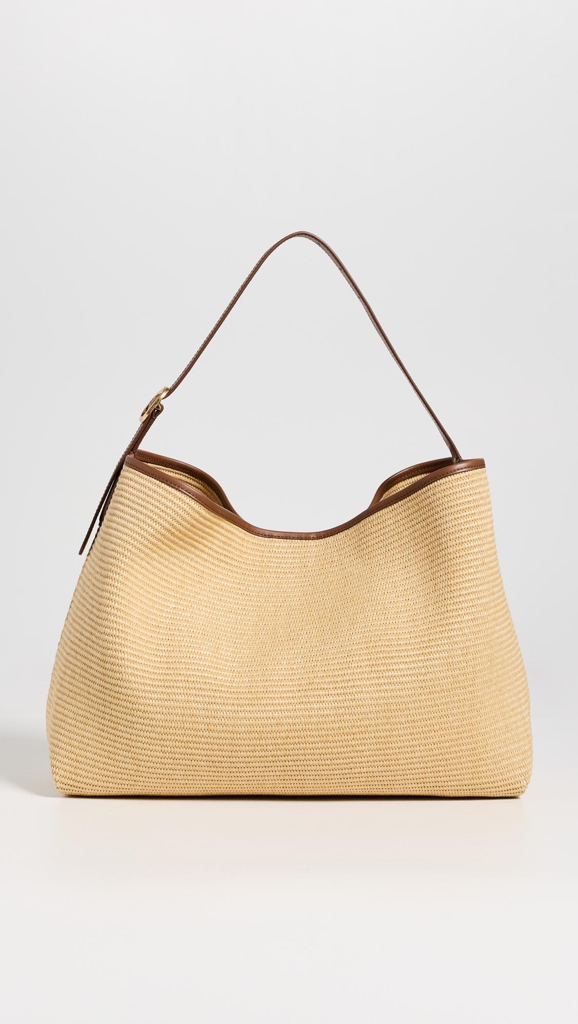 Raffia Vivian Hobo Bag by VINCE