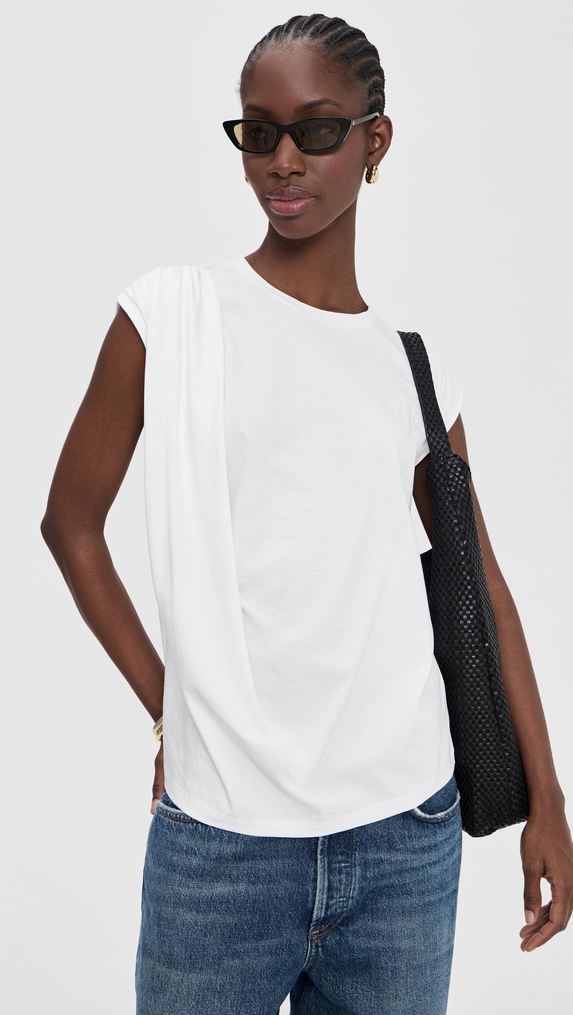 Relaxed Drape Top by VINCE