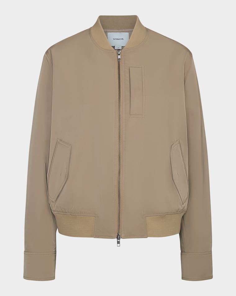 Relaxed Technical Bomber Jacket by VINCE