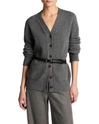 Relaxed V Neck Cardigan by VINCE