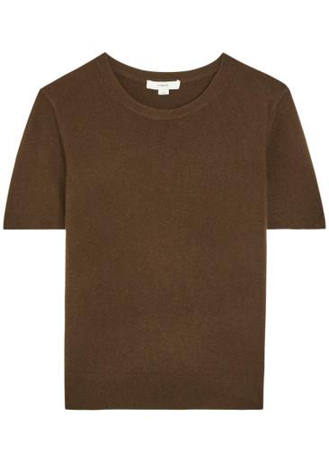 Relaxed fine-knit wool-blend top by VINCE