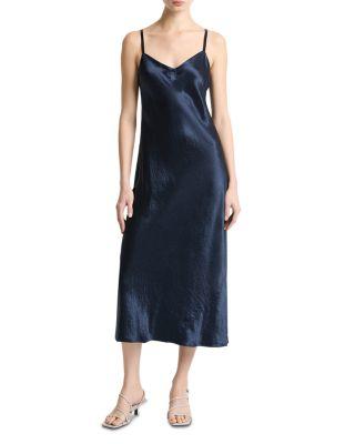 Satin Slip Dress by VINCE