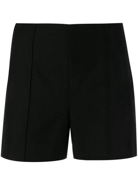 Sculptural Panama shorts by VINCE
