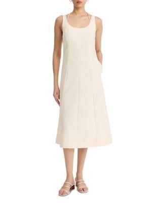 Seamed Tank Dress by VINCE