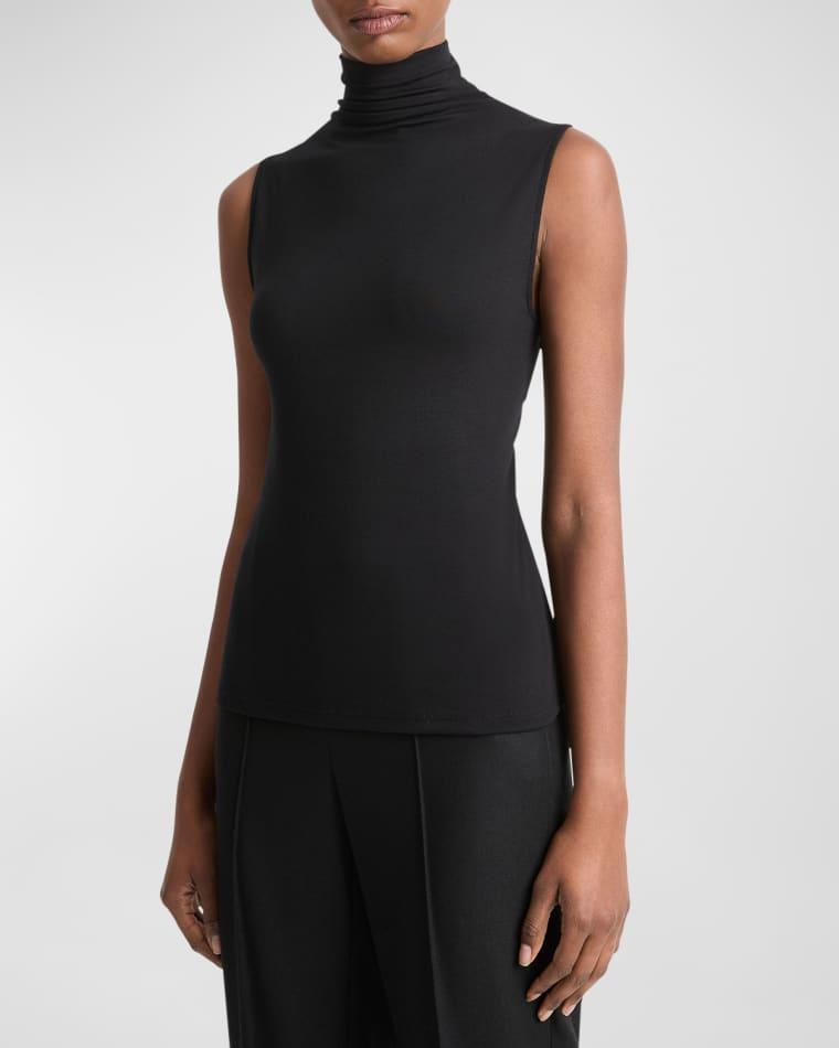 Sleeveless Turtleneck Top by VINCE