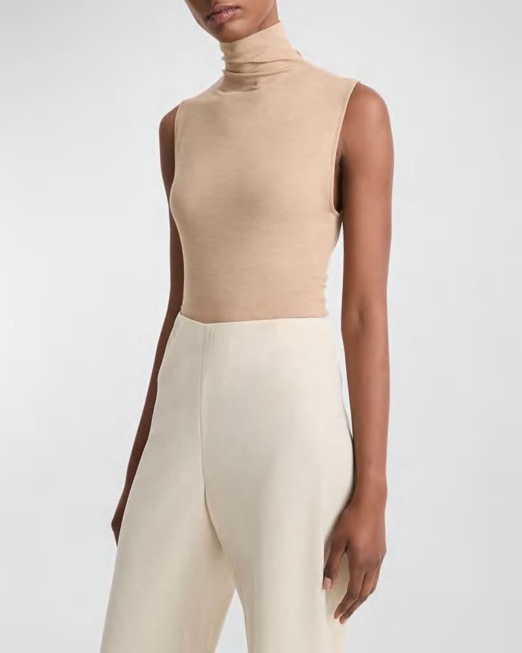 Sleeveless Turtleneck Top by VINCE