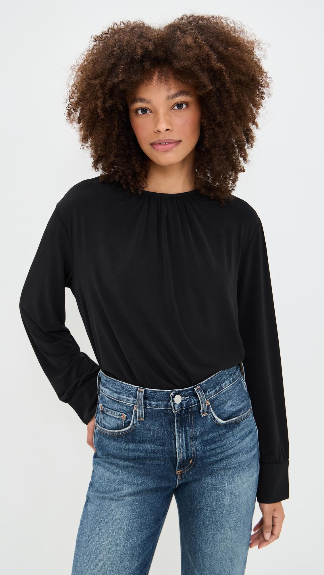 Soft Gathered Blouse by VINCE
