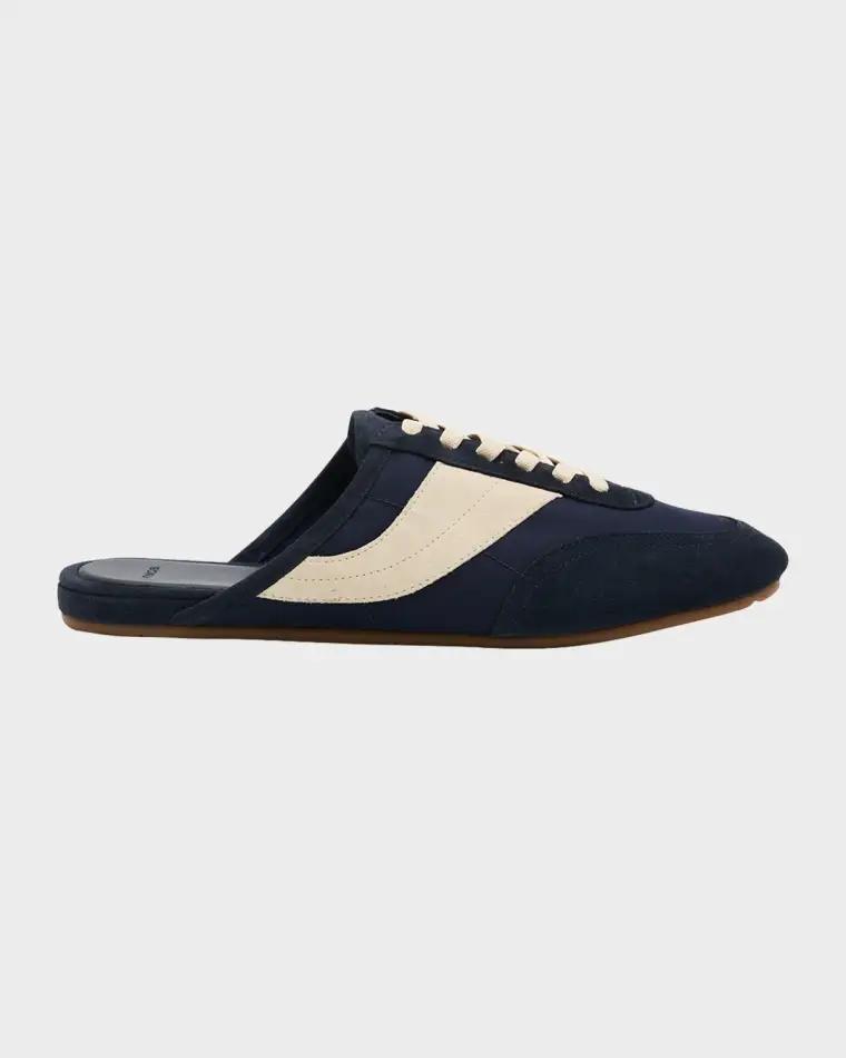 Solstice Suede Sneaker Mules by VINCE