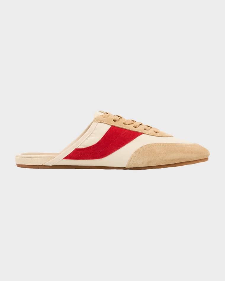 Solstice Suede Sneaker Mules by VINCE