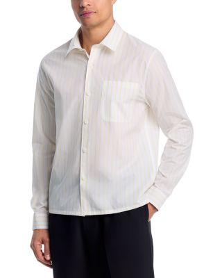 Straight Hem Single Pocket Shirt - Exclusive by VINCE