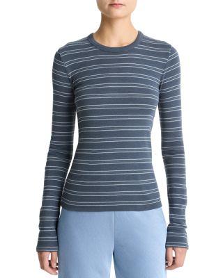 Stripe Long Sleeve Tee by VINCE
