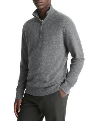 Thermal Quarter Zip Polo Sweater by VINCE