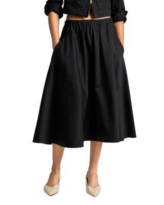 Utility Pocket Full Skirt by VINCE