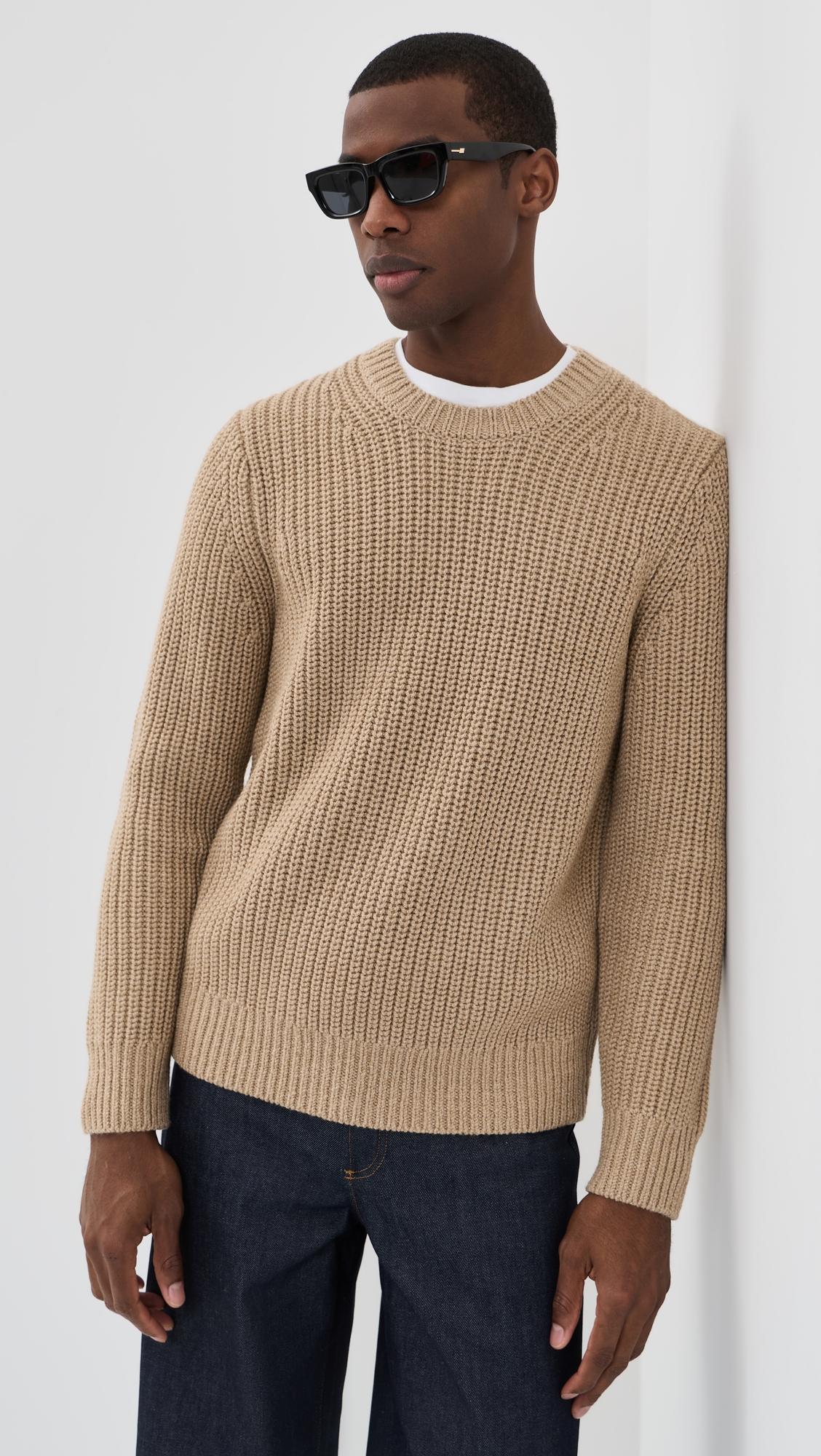 Utility Shaker Crew Neck Sweater by VINCE
