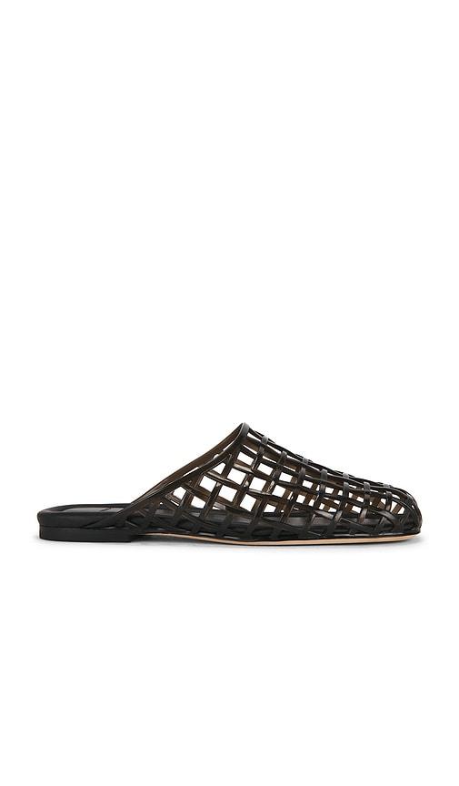 Vince Barcelona Jelly Flat in Black by VINCE