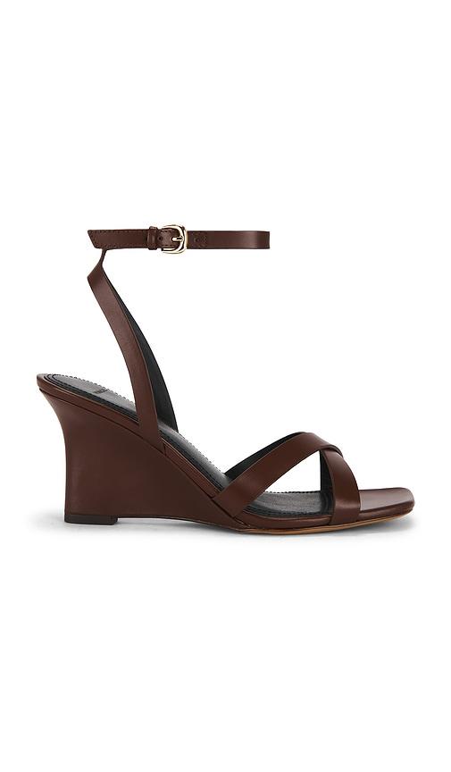 Vince Parma Wedge in Brown by VINCE