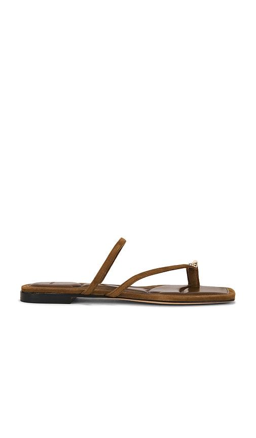 Vince Polli Sandal in Brown by VINCE
