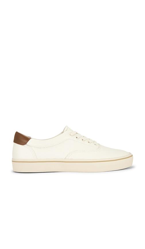 Vince Seaside Leather Sneaker in White by VINCE