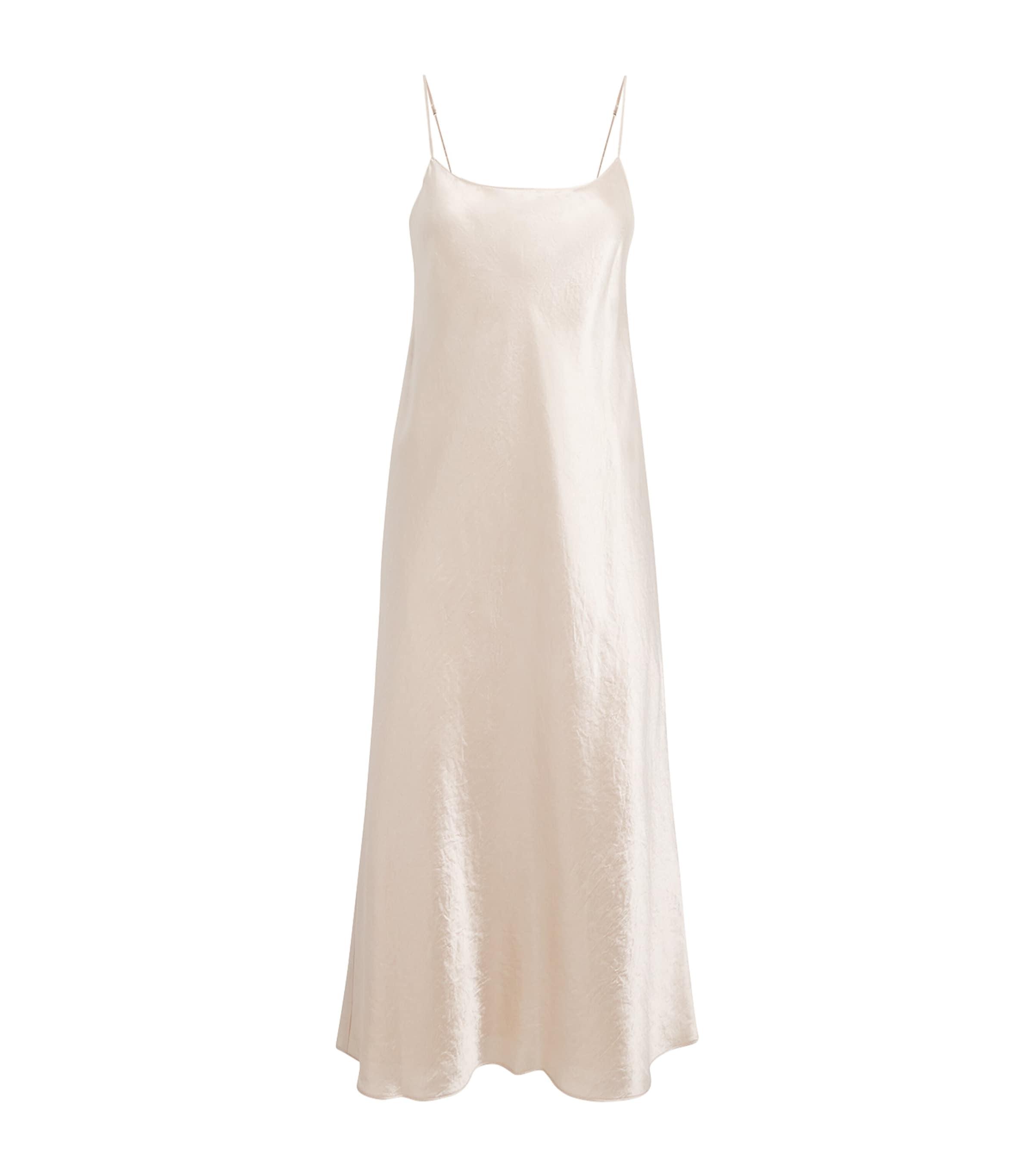 Vince Sleeveless Slip Midi Dress by VINCE