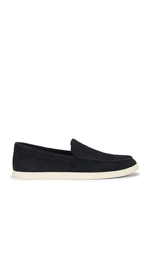 Vince Sonoma Suede Loafer in Navy by VINCE