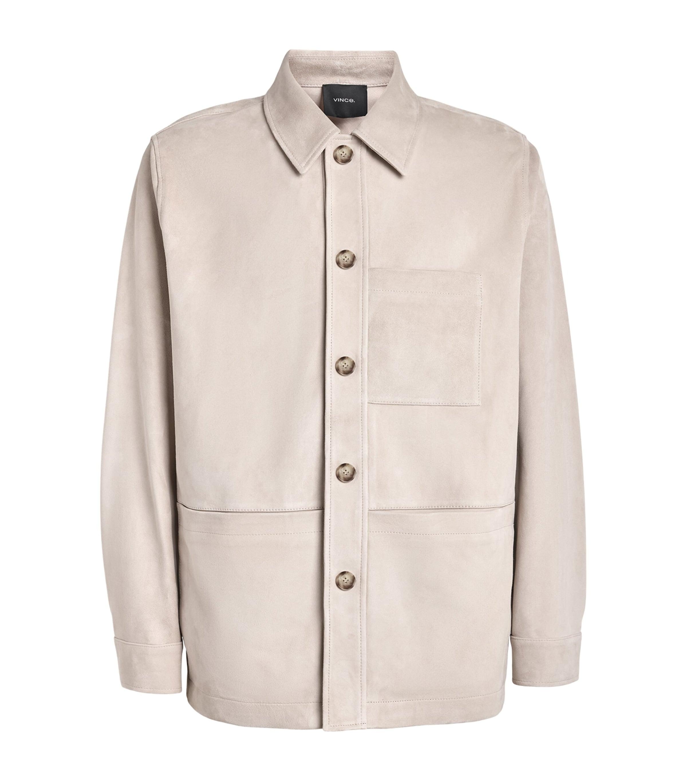 Vince Suede Chore Jacket by VINCE