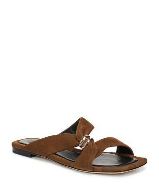 Women's Vilma Leather Slide Sandals by VINCE