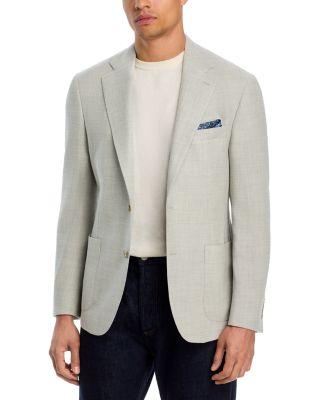Wool Pique Jersey Slim Fit Unstructured Sport Coat by VINCE