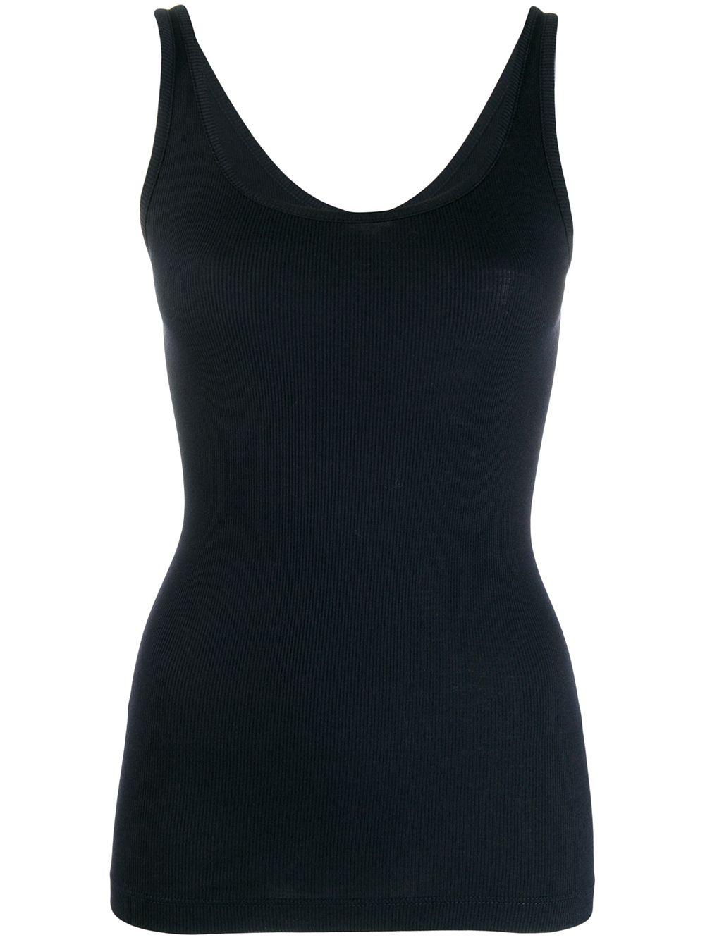 basic ribbed vest by VINCE