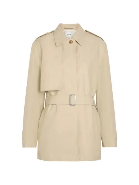 belted trench coat by VINCE