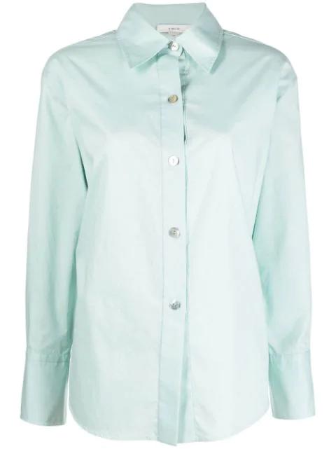 button-down fitted shirt by VINCE