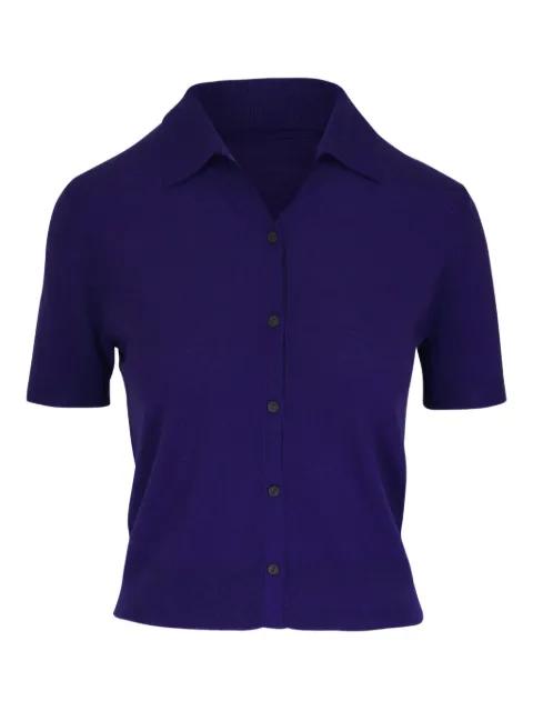 button-down short-sleeve top by VINCE