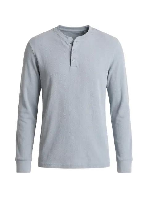 buttoned long-sleeve T-shirt by VINCE