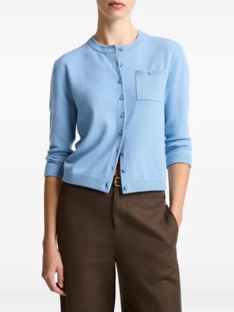chest-pocket cardigan by VINCE