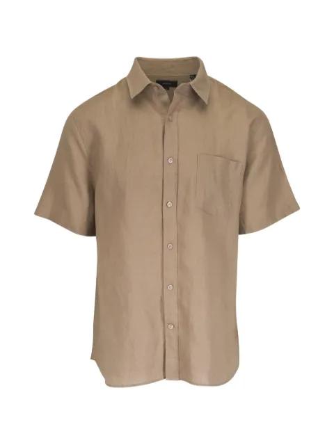 chest-pocket short-sleeve shirt by VINCE