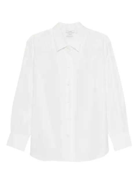 collared button-fastening shirt by VINCE