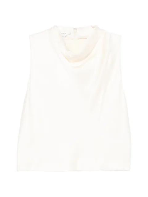 cowl-neck sleeveless top by VINCE