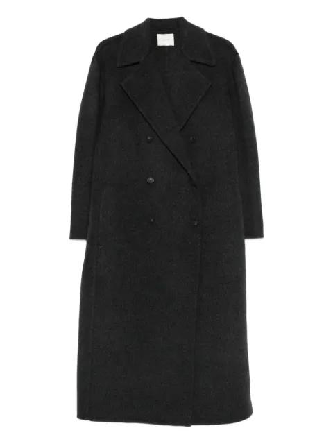 double-breasted coat by VINCE