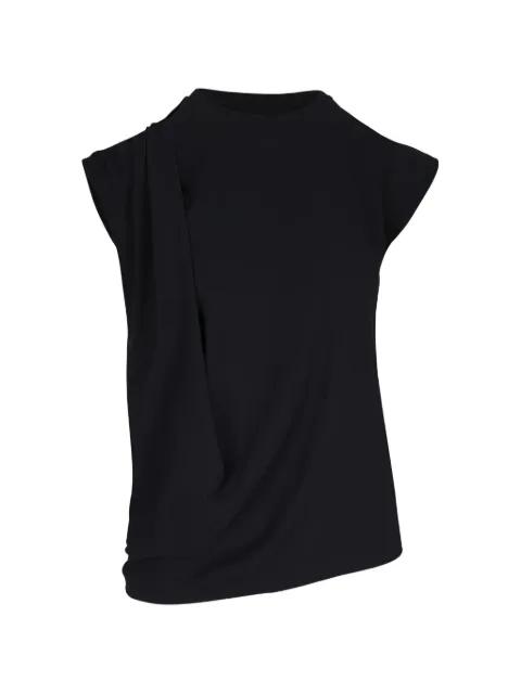 draped knit vest by VINCE