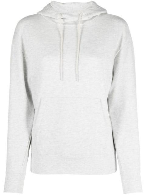 drawstring cotton hoodie by VINCE