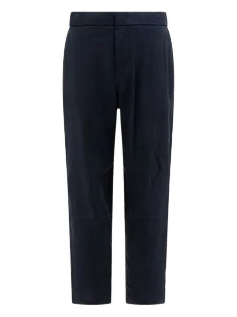 elasticated-waistband trousers by VINCE
