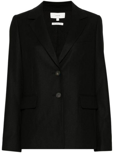 flannel blazer by VINCE