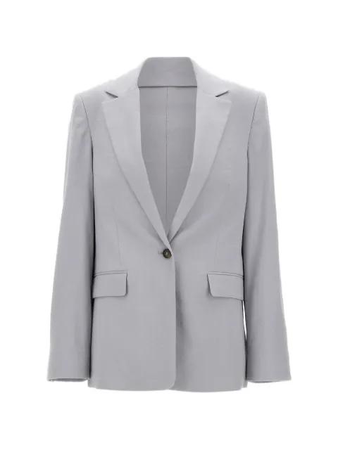 flap-pocket button blazer by VINCE