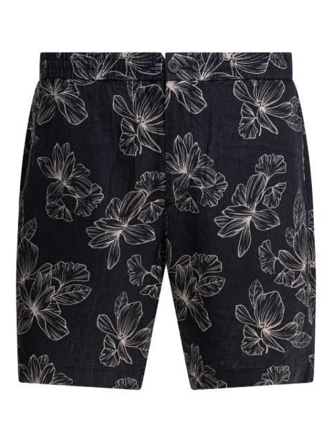 floral-print shorts by VINCE