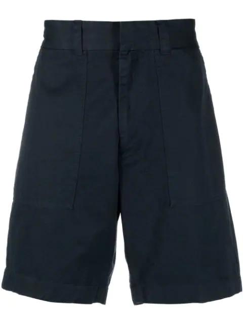 four-pocket tonal-stitching Bermuda shorts by VINCE