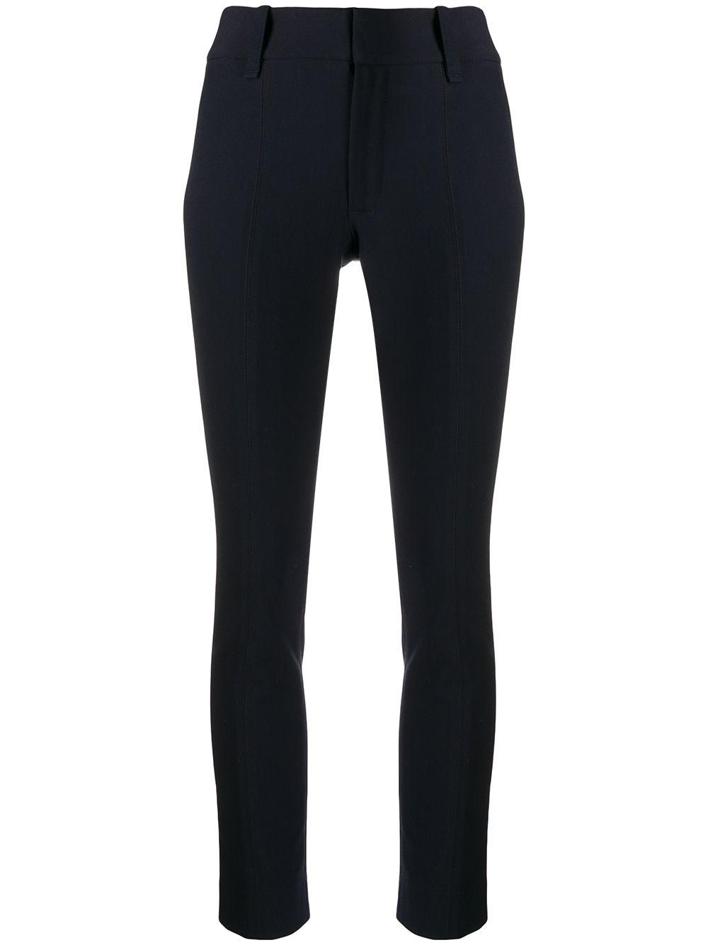 high-waist cropped skinny trousers by VINCE