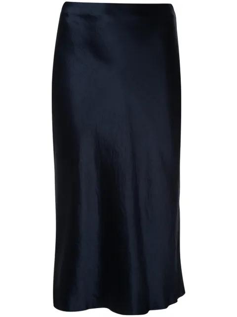 high-waisted midi skirt by VINCE